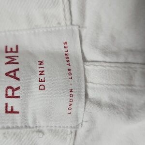 Frame Shorts White